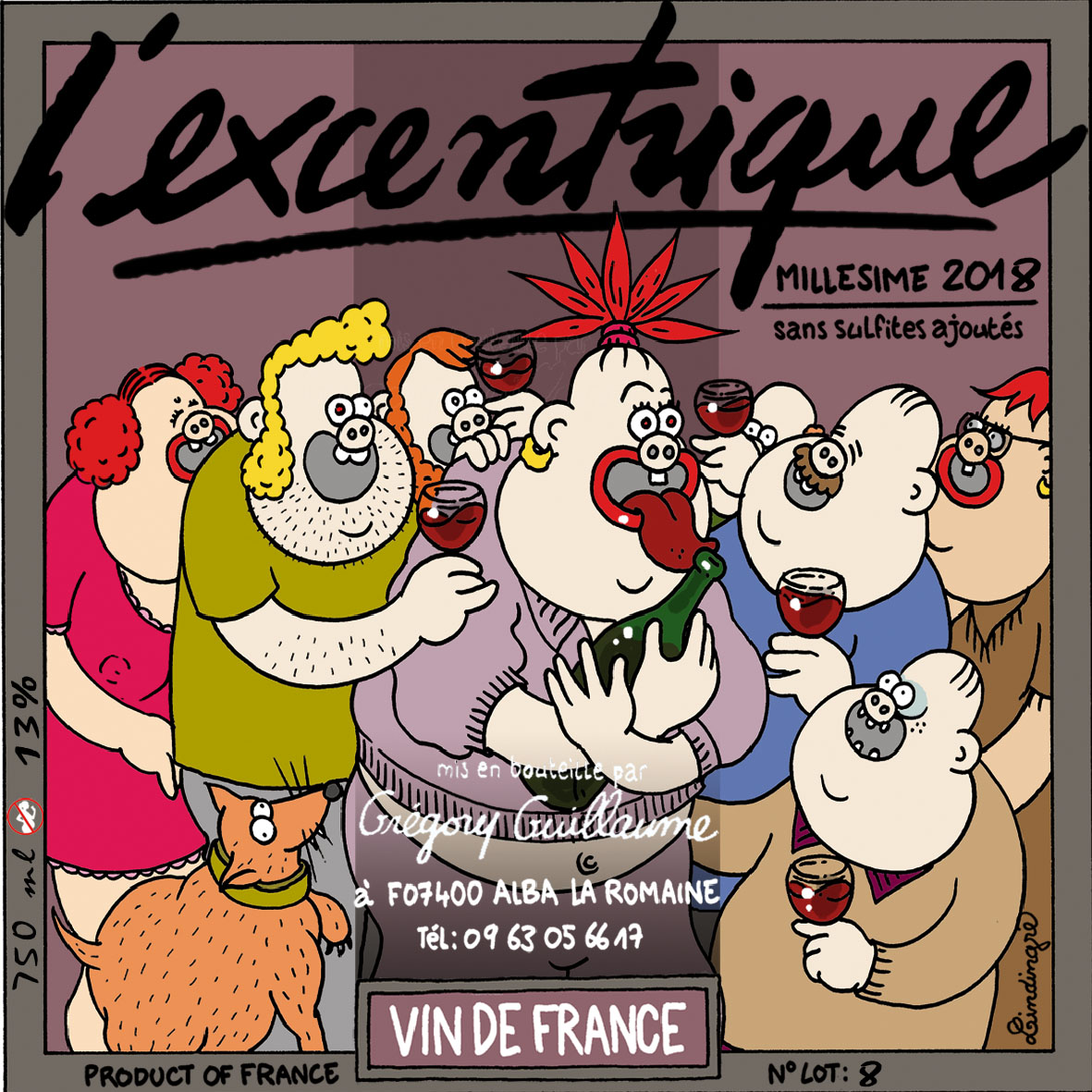 L’Excentrique 2021 | Grégory Guillaume | Tutto Wines