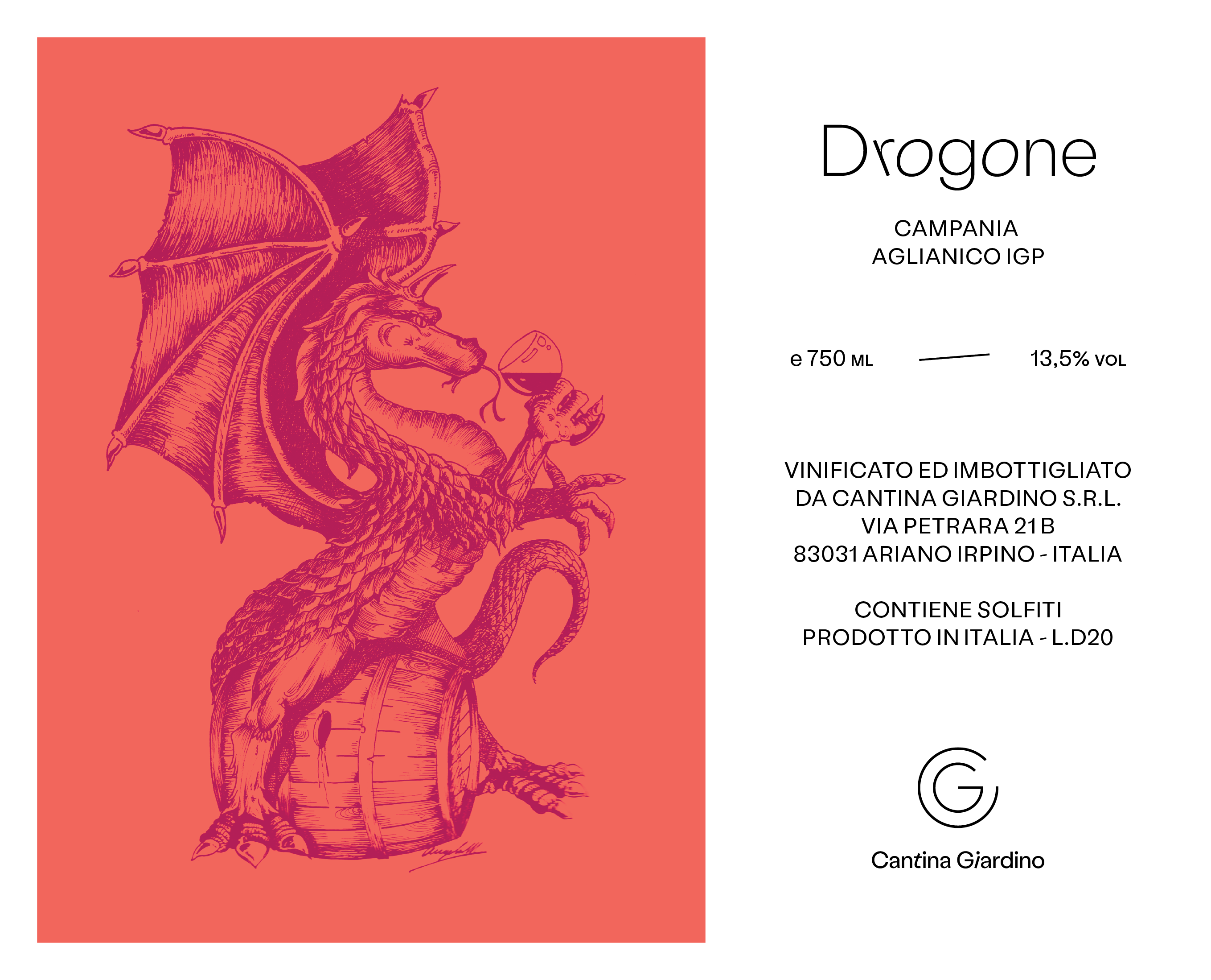 Drogone Cantina Giardino Tutto Wines